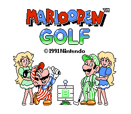 Mario Open Golf