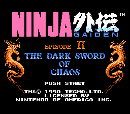 Ninja Gaiden II - The Dark Sword of Chaos