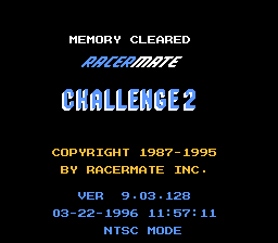 Racermate Challenge II