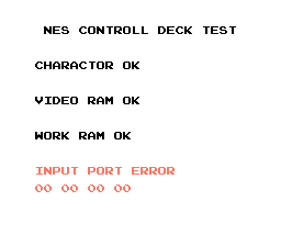 Nintendo World Class Service - Port Test Cartridge
