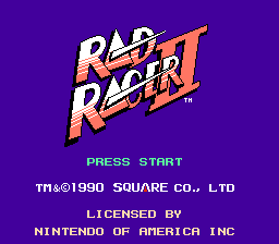 Rad Racer II