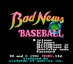 Bad News Baseball