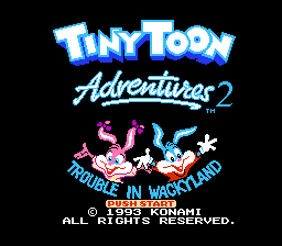 Tiny Toon Adventures 2 - Trouble in Wackyland
