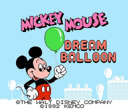 Mickey Mouse - Dream Balloon