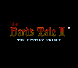 The Bard's Tale II - The Destiny Knight