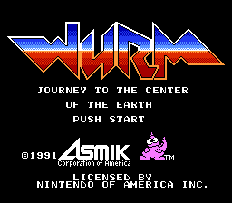 Wurm - Journey to the Center of the Earth!