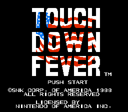 Touchdown Fever