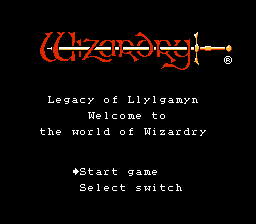 Wizardry II - Llylgamyn no Isan
