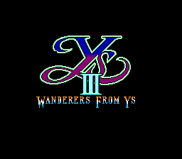 Ys III - Wanderers from Ys