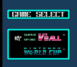 Super Spike V'Ball + Nintendo World Cup
