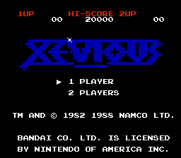 Xevious - The Avenger