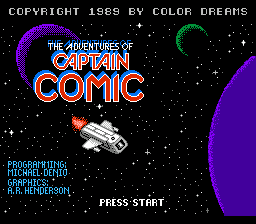 Captain Comic - The Adventure