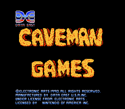 Caveman Games