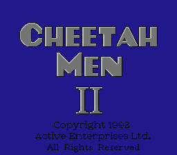 Cheetahmen II