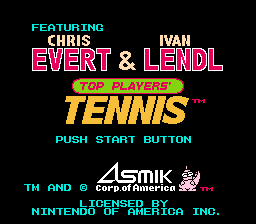 Chris Evert & Ivan Lendl in Top Players' Tennis