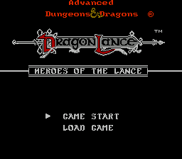 Advanced Dungeons & Dragons - Heroes of the Lance