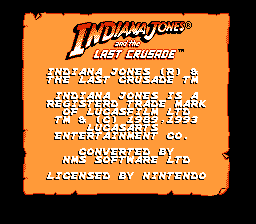 Indiana Jones and the Last Crusade