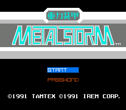 Juuryoku Soukou Metal Storm