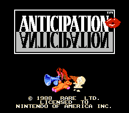 Anticipation