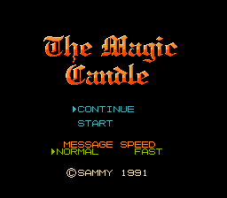 The Magic Candle