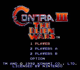 Contra III - The Alien Wars