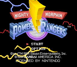 Mighty Morphin Power Rangers