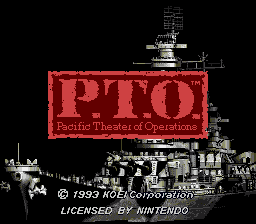 P.T.O. - Pacific Theater of Operations