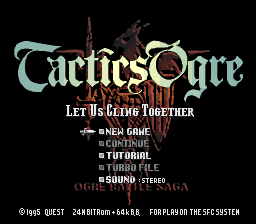 Tactics Ogre - Let Us Cling Together