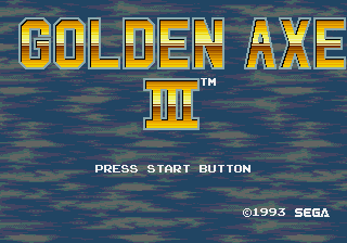 Golden Axe III