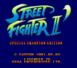 Street Fighter II' - Special Champion Edition