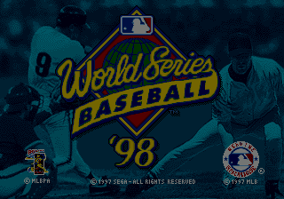 World Series Baseball 98