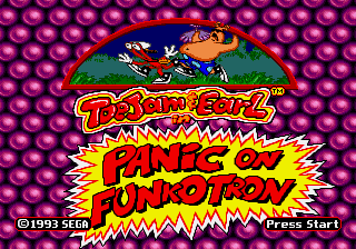 ToeJam & Earl in Panic on Funkotron