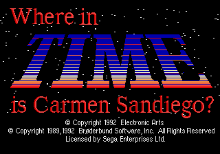 Where in Time Is Carmen Sandiego