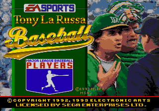 Tony La Russa Baseball