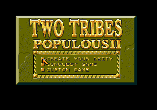 Two Tribes - Populous II