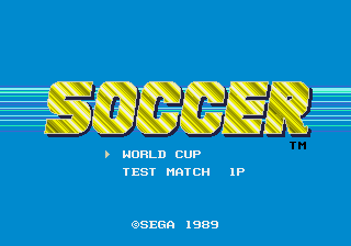 World Cup Soccer