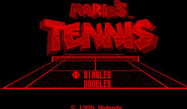 Mario's Tennis