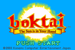 Boktai - The Sun Is in Your Hand