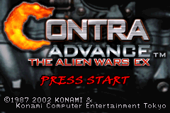 Contra Advance - The Alien Wars EX