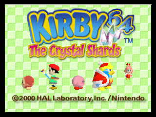 Kirby 64 - The Crystal Shards